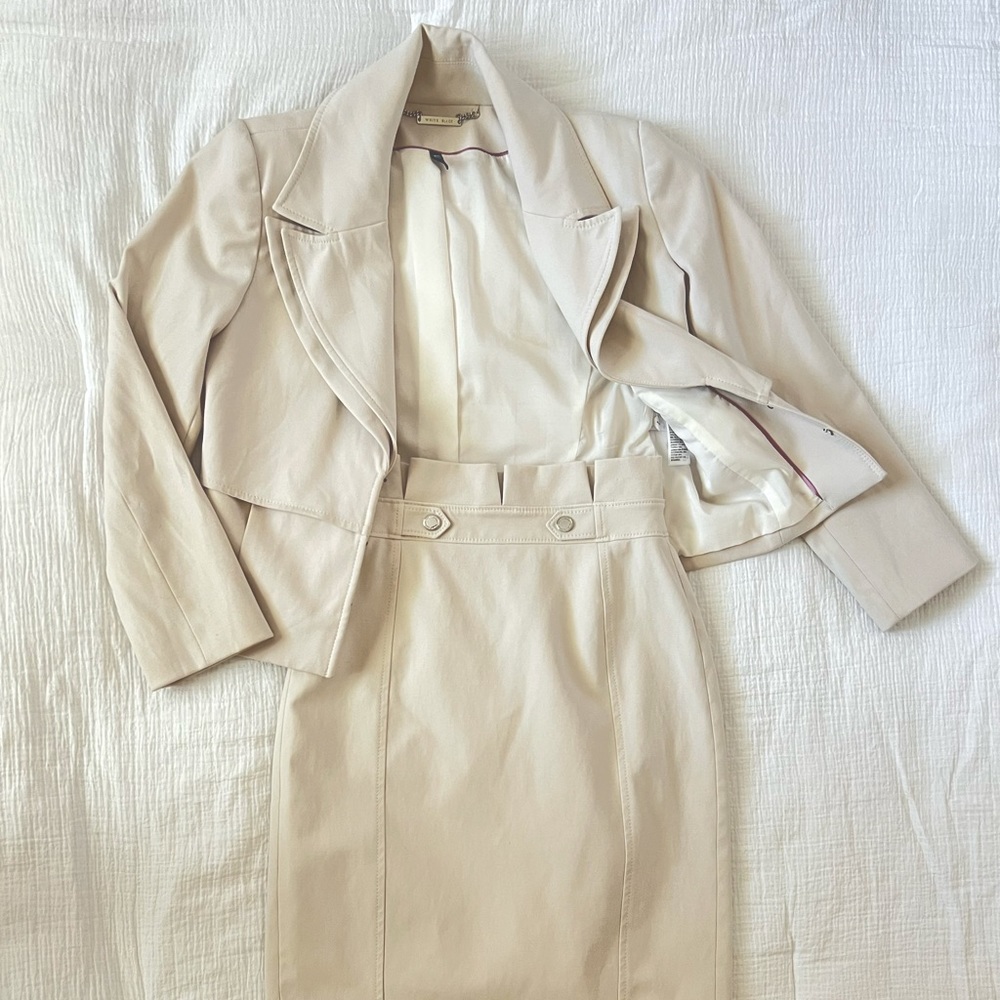 WHBM Skirt & Blazer Set